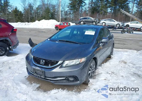 2013 Honda Civic Ex-L z USA, uszkodzony, nr VIN 2HGFB2F99DH512008